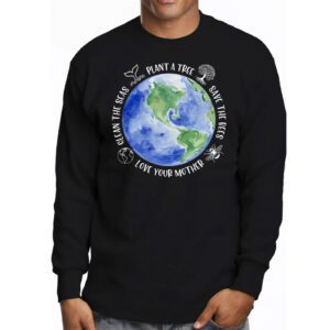 Save Bees Rescue Animals Recycle Plastic Earth Day Longsleeve Tee 3