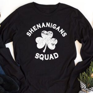 Shenanigans Squad Funny St. Patricks Day Matching Group Longsleeve Tee 1