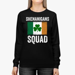 Shenanigans Squad Funny St. Patricks Day Matching Group Longsleeve Tee 2 2