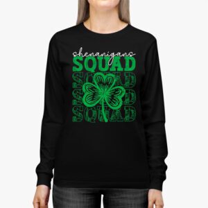 Shenanigans Squad Funny St. Patricks Day Matching Group Longsleeve Tee 2 3