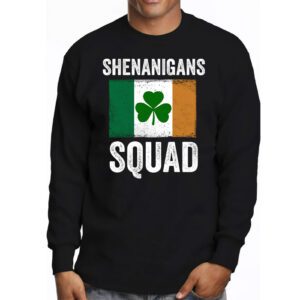 Shenanigans Squad Funny St. Patricks Day Matching Group Longsleeve Tee 3 2