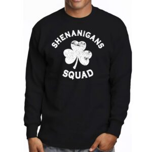 Shenanigans Squad Funny St. Patricks Day Matching Group Longsleeve Tee 3