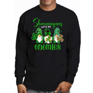 Shenanigans With My Gnomies Shamrock Happy St Patricks Day Longsleeve Tee 3 2