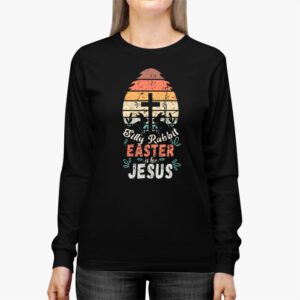 Silly Rabbit Easter Is For Jesus Christian Kids T Shirt Longsleeve Tee 2 12