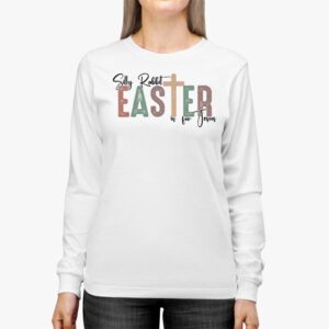 Silly Rabbit Easter Is For Jesus Christian Kids T Shirt Longsleeve Tee 2 5