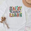 St Patricks Day Shirt Sassy Little Lassie Kids Toddler Girl Longsleeve Tee