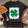 St Patricks day Shamrock Basketball Irish Boys Girls Men Longsleeve Tee