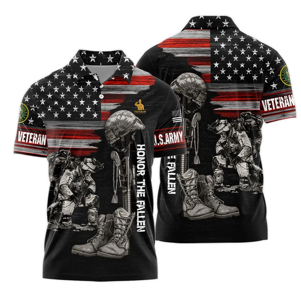 Veteran Honor The Fallen U.S. Army Veterans Polo Shirt