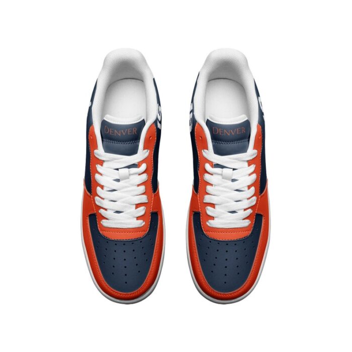 Denver Broncos Air Force 1 Sneakers AF1 Shoes EAF1077 2