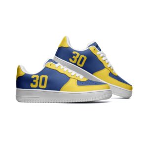 Golden State Warriors Air Force 1 Sneakers AF1 Shoes EAF1029 2