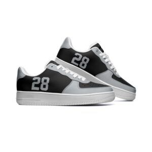 Las Vegas Raiders Air Force 1 Sneakers AF1 Shoes EAF1018 2