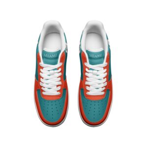 Miami Dolphins Air Force 1 Sneakers AF1 Shoes EAF1000 2