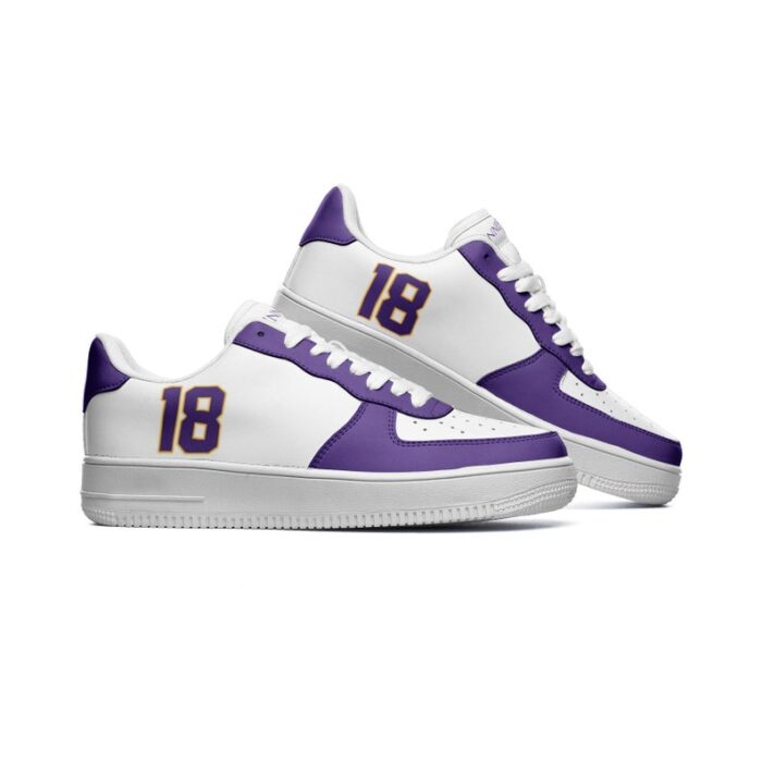 Minnesota Vikings Air Force 1 Sneakers AF1 Shoes EAF1015 2