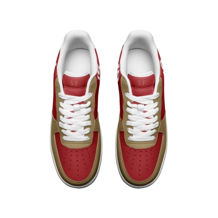 San Francisco 49ers Air Force 1 Sneakers AF1 Shoes EAF1020 1