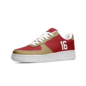 San Francisco 49ers Air Force 1 Sneakers AF1 Shoes EAF1056