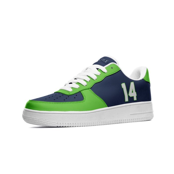 Seattle Seahawks Custom Air Force 1 Sneakers AF1 Shoes EAF1007