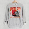 Kansas City Football Est 1960 Retro Comfort Sweatshirt Football Retro Comfort Sweatshirt For Dad ECS1076