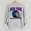 New York Football Blue Est 1925 Retro Comfort Sweatshirt American Football Comfort Sweatshirt For Dad ECS1004