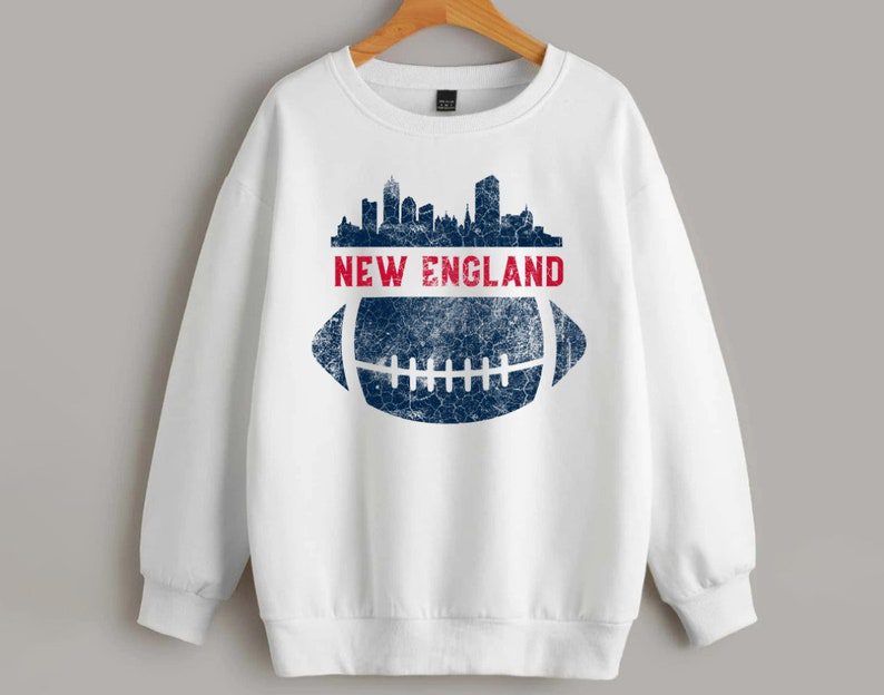 Vintage-New-England-Football-City-Skyline-White-Comfort-Sweatshirt-Retro-American-Football-Comfort-Colors-Sweatshirt-ECS1022 Vintage New England Football City Skyline White Comfort Sweatshirt Retro American Football Comfort Colors Sweatshirt ECS1022