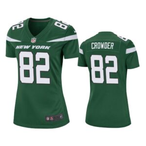 2019 Jamison Crowder New York Jets Green Game Jersey