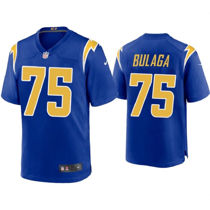 2020 Bryan Bulaga Los Angeles Chargers Royal Game Jersey