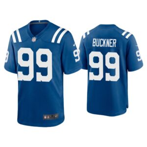 2020 DeForest Buckner Indianapolis Colts Royal Game Jersey