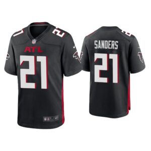 2020 Deion Sanders Atlanta Falcons Black Game Jersey