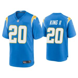 2020 Desmond King Los Angeles Chargers Powder Blue Game Jersey