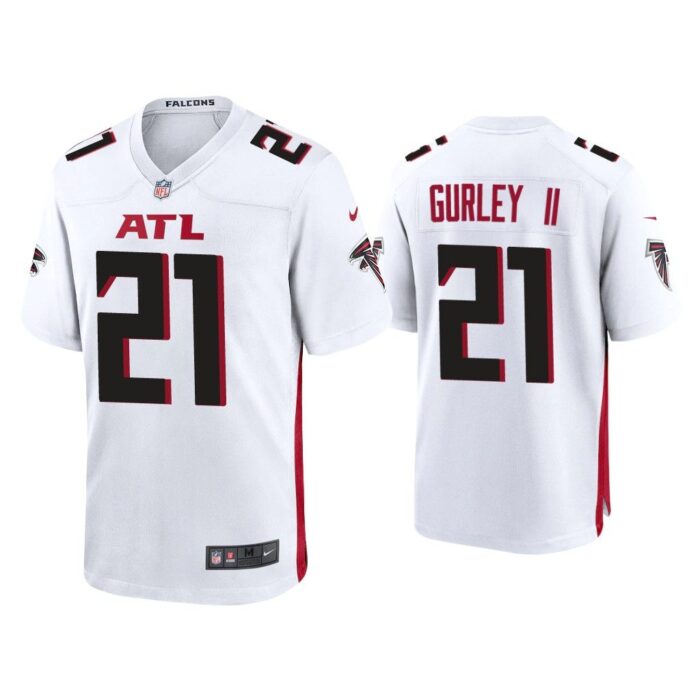 2020 Todd Gurley II Atlanta Falcons White Game Jersey