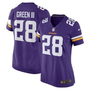 A.J. Green III Minnesota Vikings Women's Team Game Jersey - Purple