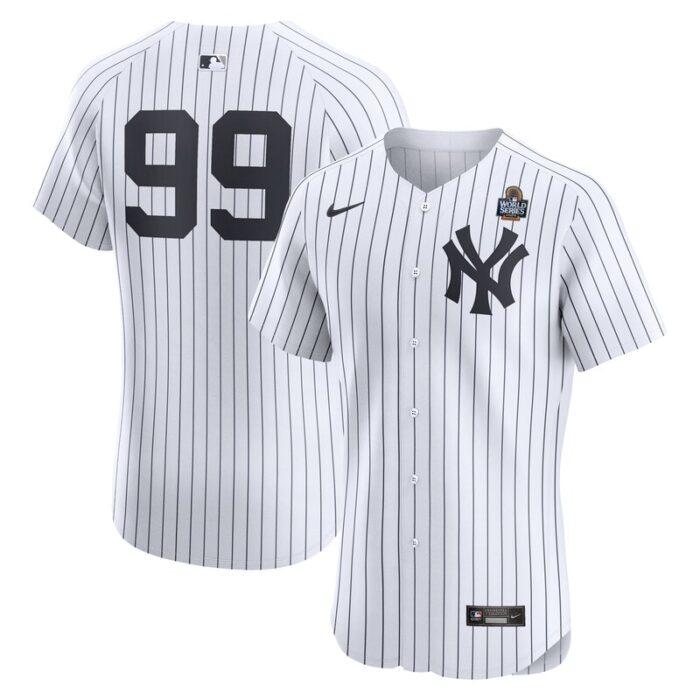 Aaron Judge New York Yankees 2024 World Series Home Elite Player Jersey - White