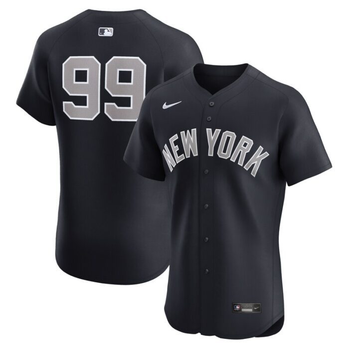 Aaron Judge New York Yankees Alternate 1 Elite Player Jersey - Navy