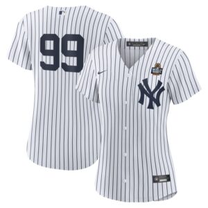 Aaron Judge New York Yankees Women's 2024 World Series Home Replica Player Jersey - White