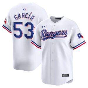 Adolis Garcia Texas Rangers Youth Home Limited Player Jersey - White