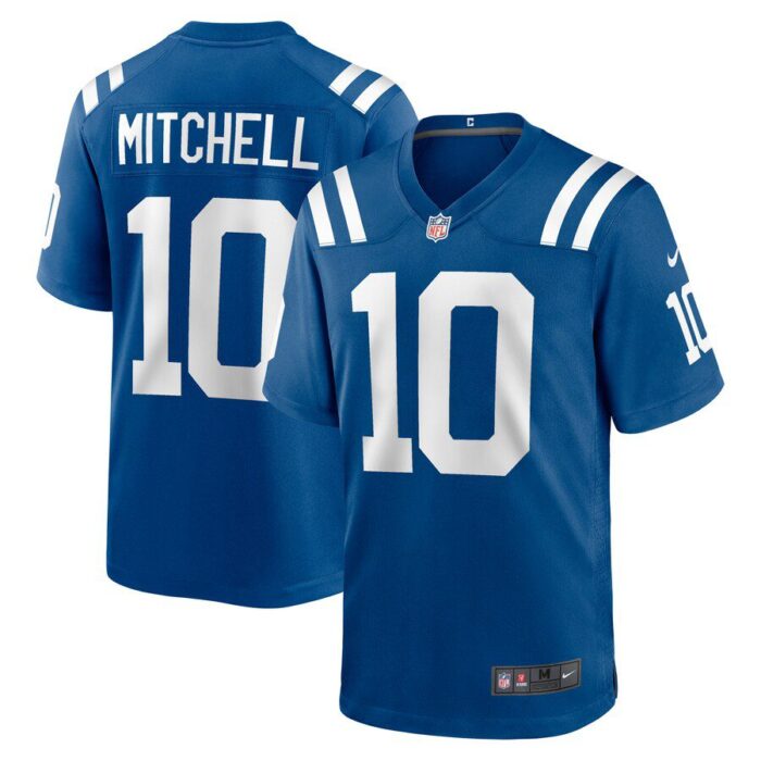 Adonai Mitchell Indianapolis Colts 2024 NFL Draft Player Game Jersey - Royal