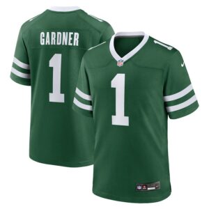 Ahmad Sauce Gardner New York Jets Game Jersey - Legacy Green