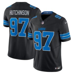 Aidan Hutchinson Detroit Lions 2nd Alternate Vapor F.U.S.E. Limited Jersey - Black