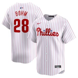 Alec Bohm Philadelphia Phillies Home Limited Player Jersey - White