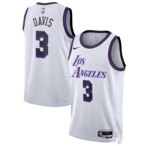 Anthony Davis Los Angeles Lakers Unisex 2022/23 Swingman Jersey - City Edition - White