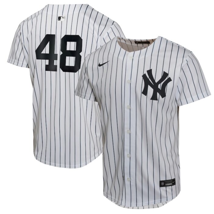 Anthony Rizzo New York Yankees Youth Home Game Player Jersey - White