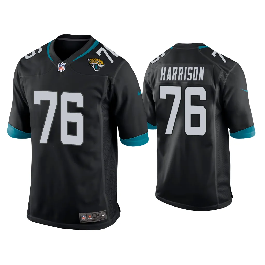 Anton Harrison Jacksonville Jaguars Black 2023 NFL Draft Game Jersey