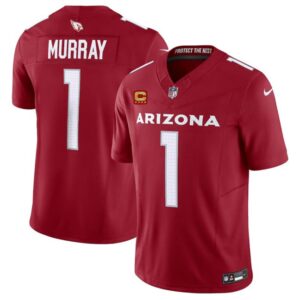 Arizona Cardinals #1 Kyler Murray Red 2024 F.U.S.E. With 4-Star C Patch Vapor Untouchable Limited Football Stitched Jersey