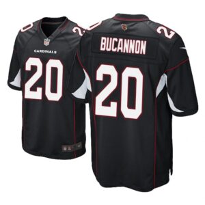 Arizona Cardinals #20 Black Men Deone Bucannon Game Jersey