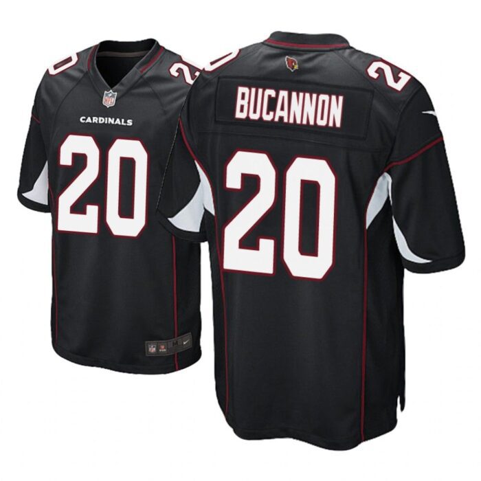 Arizona Cardinals #20 Black Men Deone Bucannon Game Jersey