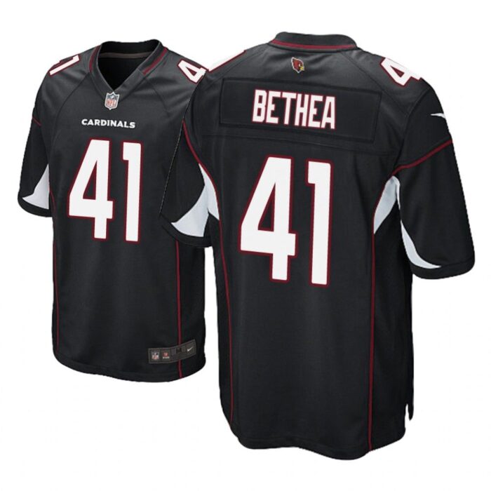 Arizona Cardinals #41 Black Men Antoine Bethea Game Jersey