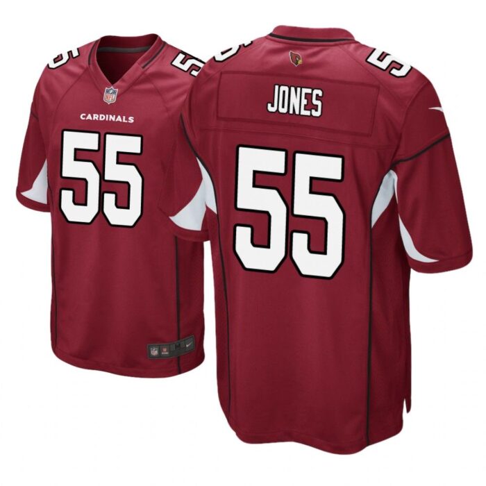 Arizona Cardinals #55 Cardinal Men Chandler Jones Game Jersey