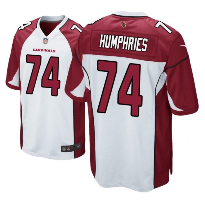 Arizona Cardinals #74 White Men D.J. Humphries Game Jersey