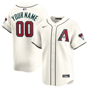 Arizona Diamondbacks Home Limited Custom Jersey - White