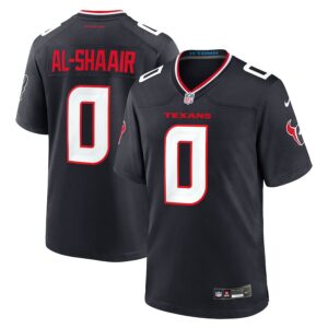 Azeez Al-Shaair Houston Texans Team Game Jersey - Navy