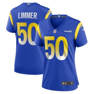 Beaux Limmer Los Angeles Rams Women's Game Jersey - Royal